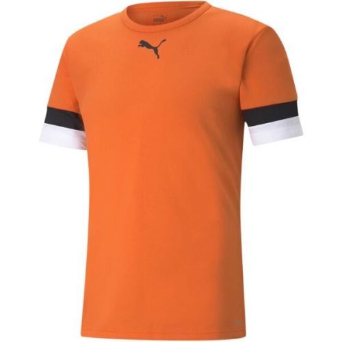 Puma TEAMRISE Jersey Pánské fotbalové triko, oranžová, velikost M