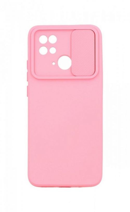Kryt TopQ Camshield Soft Xiaomi Redmi 10C světle růžový 84509