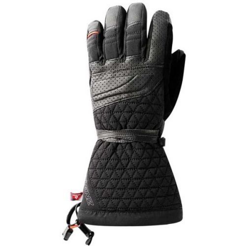 Lenz HEAT GLOVE 6.0 FINGER CAP W Dámské vyhřívané rukavice, černá, velikost XS