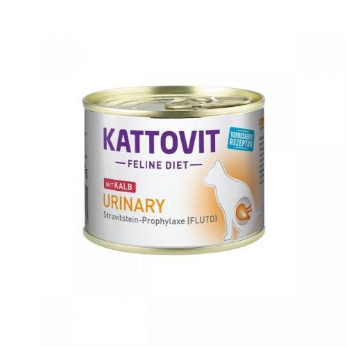 Kattovit Feline Diet Urinary, Telecí 12 × 185 g
