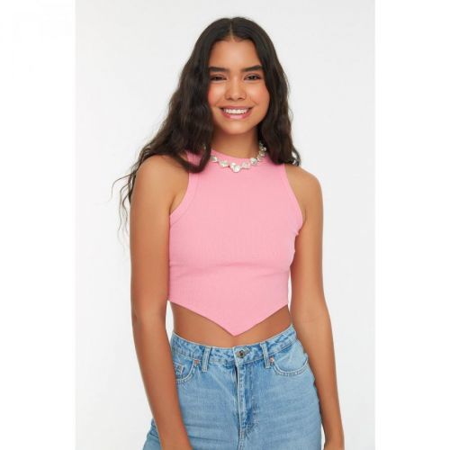 Dámský Crop Top Trendyol Corduroy