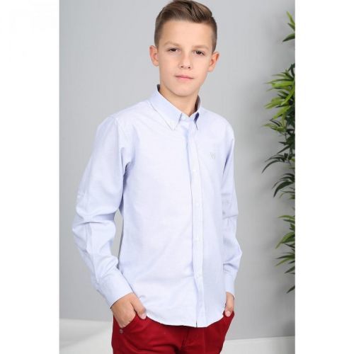 Blue Plain Shirt