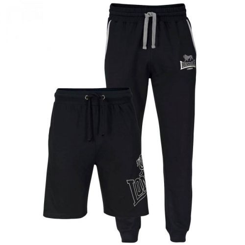 Lonsdale Men's jogging pants and shorts regular fit double pack