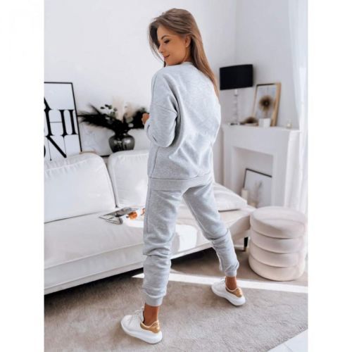 Women's tracksuit NOTHING light gray Dstreet AY0761