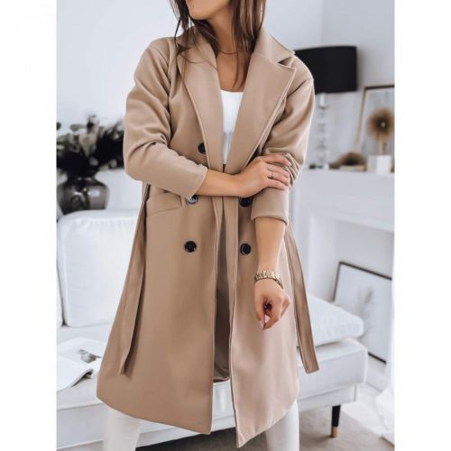 Women's coat MISTI beige Dstreet NY0543