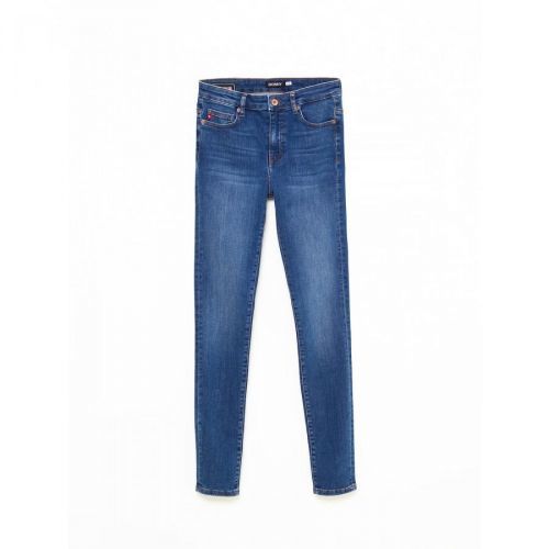 Big Star Woman's Skinny Trousers 115490  Blue