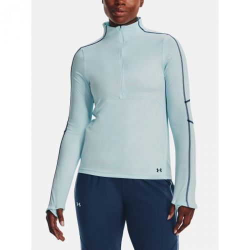 Under Armour Tričko UA Train CW 1/2 Zip-BLU - Dámské
