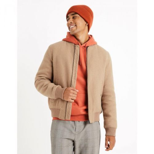 Celio Vlněný bomber Cubeauty - Pánské