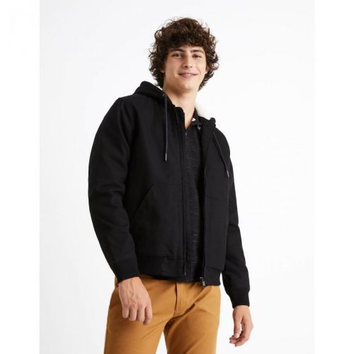 Celio Bunda na zip Cuhoodie - Pánské