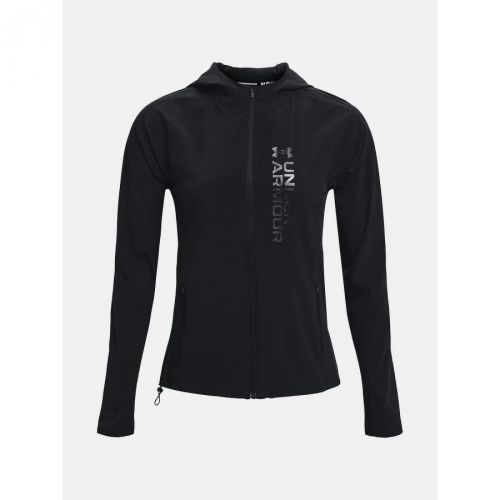 Under Armour Bunda UA OutRun the Storm Jkt-BLK - Dámské