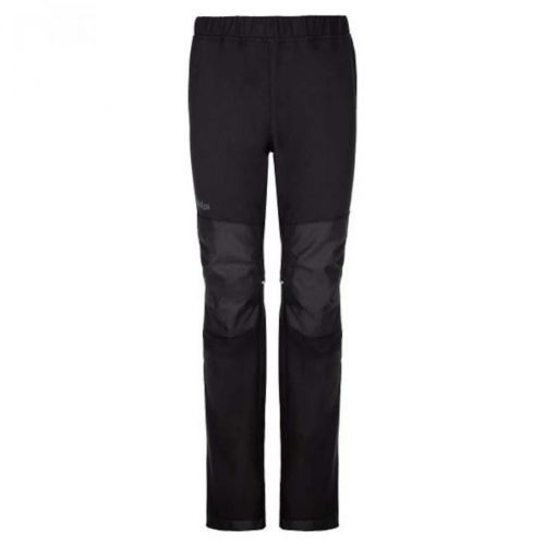 Children's softshell outdoor trousers Kilpi RIZO-J BLACK