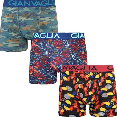 3PACK men's boxers Gianvaglia multicolor (GVG-5506)