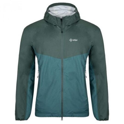 Men's outdoor jacket Kilpi HURRICANE-M DARK GREEN