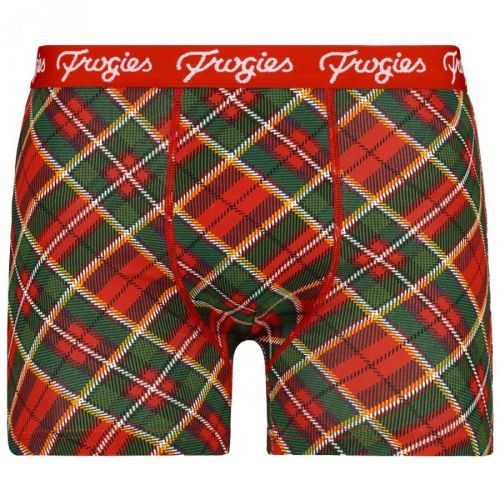 Pánské boxerky Tartan Frogies Christmas