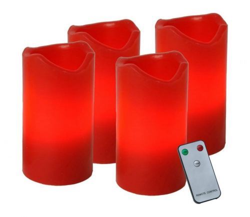 Eglo Eglo 410076 - SADA 4x LED Vánoční dekorace ADVENT 1xLED/0,18W/2xCR2032 + DO