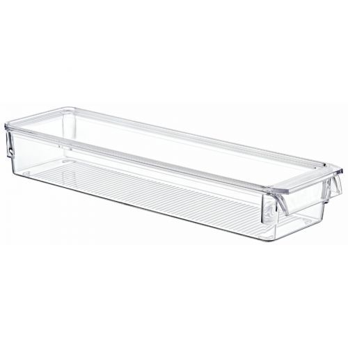 KOZÁČEK Organizér do ledničky 36x10,5x5cm s víkem  CLEAR