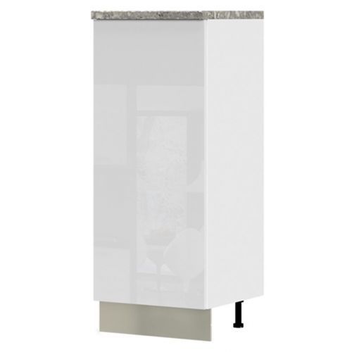 Kuchyňská skříňka Infinity K14-60-1KF/5 Crystal White