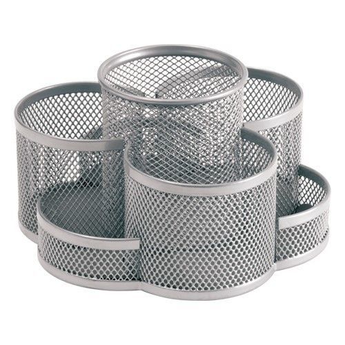 pkstar.cz Otočný drátěný stojánek - stříbrný - PK18-36