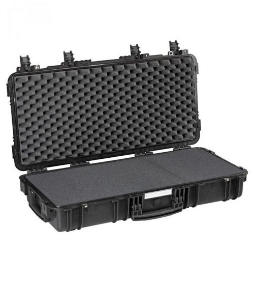 Odolný vodotěsný kufr 7814 Explorer Cases® / s pěnou – Černá (Barva: Černá)