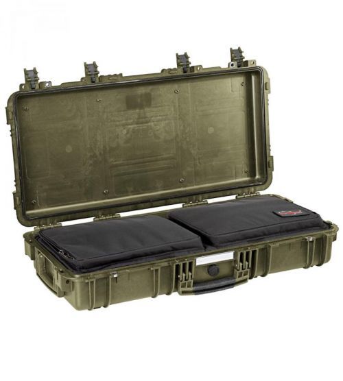 Odolný vodotěsný kufr 7814 Explorer Cases® / s pouzdrem – Zelená (Barva: Zelená)