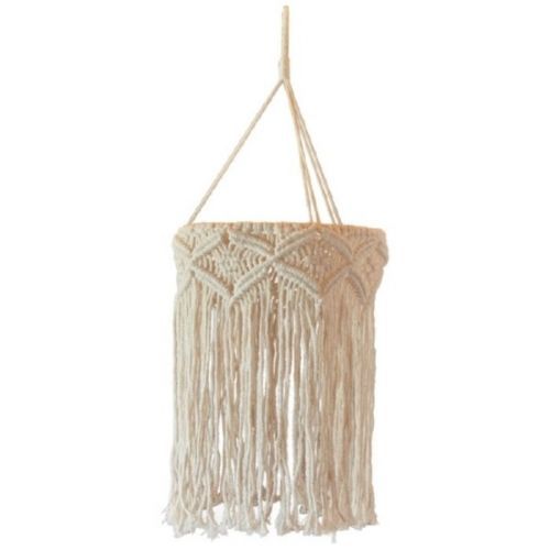 Závěsná dekorace macramé lustr 40 x 25 cm