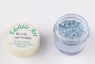 Prachová barva Blue Shimmer - Edable Art