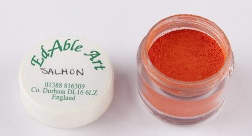 Prachová barva Salmon - Edable Art
