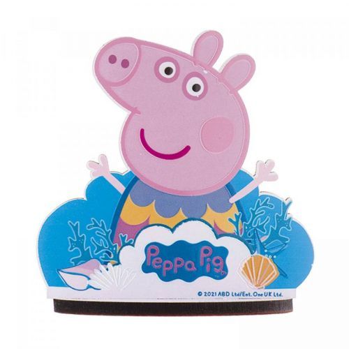 Dřevěná dekorace na dort, Peppa pig - Dekora