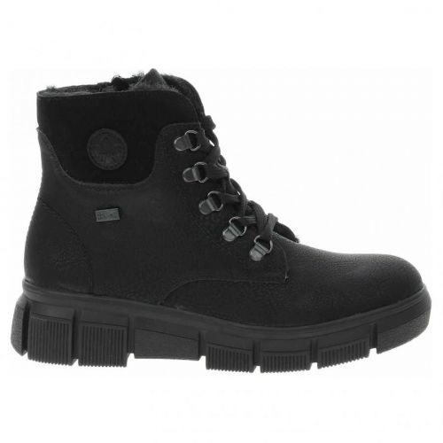 Ecco Dámská kotníková obuv Rieker X3433-00 schwarz 22401119