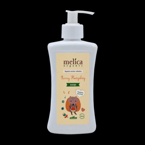 Melica Organic Organické dětské tekuté mýdlo ,,Legrační ježek