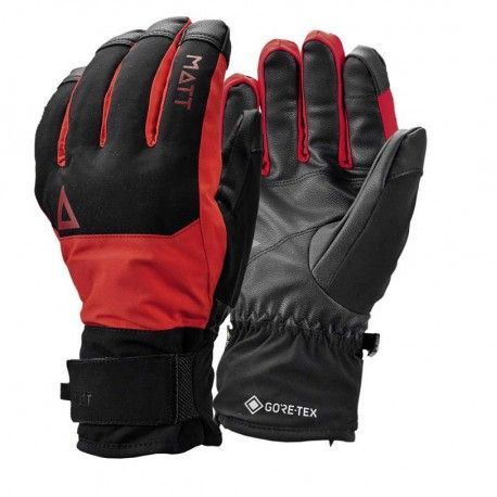 Matt Rob Junior GTX Gloves 3274JR RJ červené dětské nepromokavé lyžařské rukavice 8 let