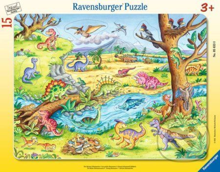 Ravensburger Puzzle Dinosauři 12 dílků