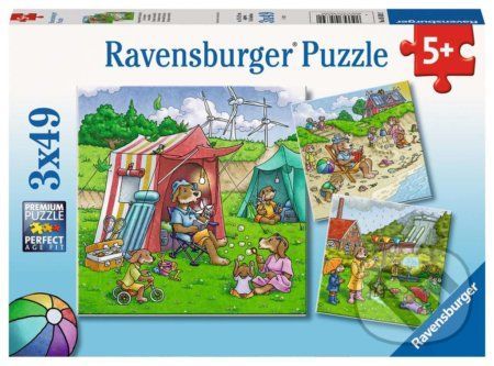 Ravensburger Puzzle Obnovitelná energie 3x49 dílků