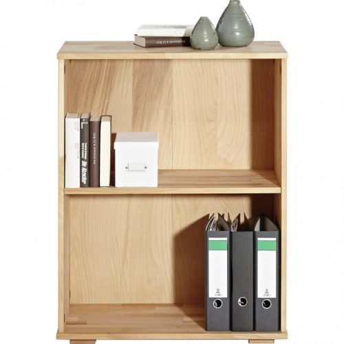 Carryhome REGÁL NA DOKUMENTY, jádrový buk, jádrový buk, 73/90/38 cm