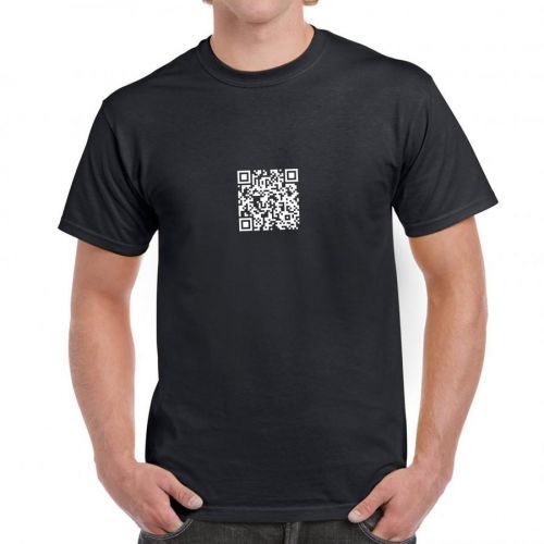 Tričko QR kód, M