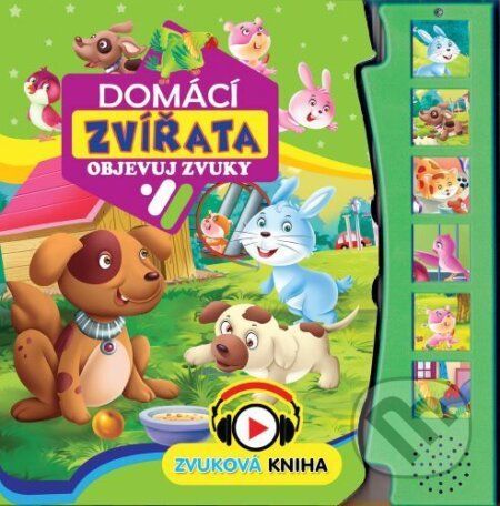 Domácí zvířata - objevuj zvuky - Foni book CZ