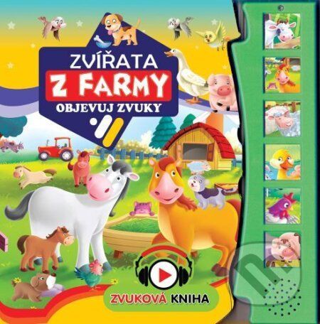 Zvířata z farmy - objevuj zvuky - Foni book CZ