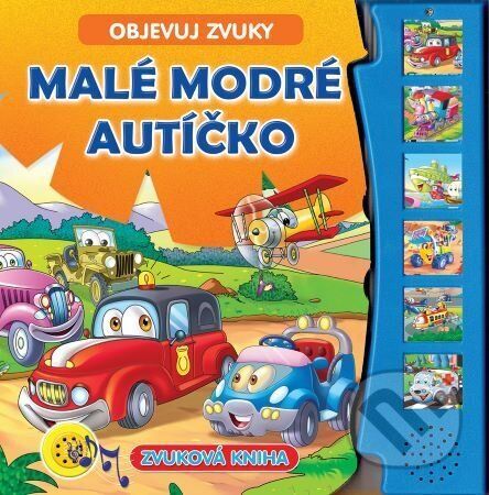 Malé modré autíčko - objevuj zvuky - Foni book CZ