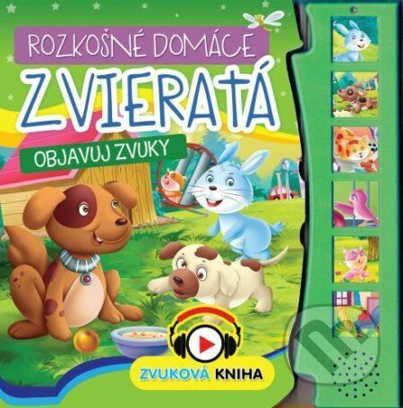 Rozkošné domáce zvieratá - objavuj zvuky - Foni book