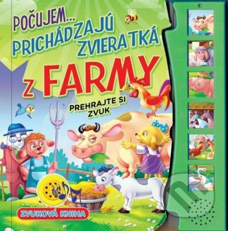 Počujem...prichádzajú zvieratká z farmy - prehrajte si zvuk - Foni book