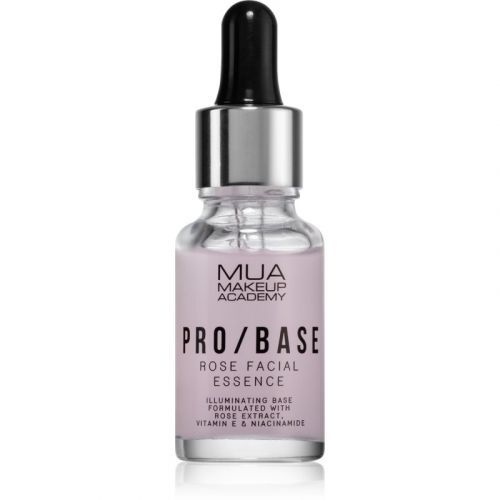 MUA Makeup Academy Pro/Base rozjasňující podkladová báze pod make-up s výtažkem ze šípkové růže 15 ml