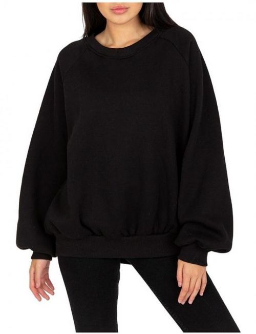černá oversize mikina