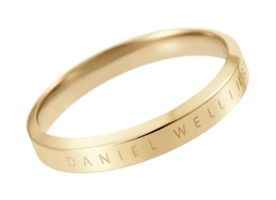 Daniel Wellington Originální pozlacený prsten Classic DW0040007 56 mm