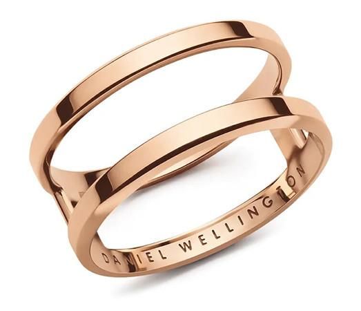 Daniel Wellington Výrazný bronzový prsten Elan DW0040011 60 mm