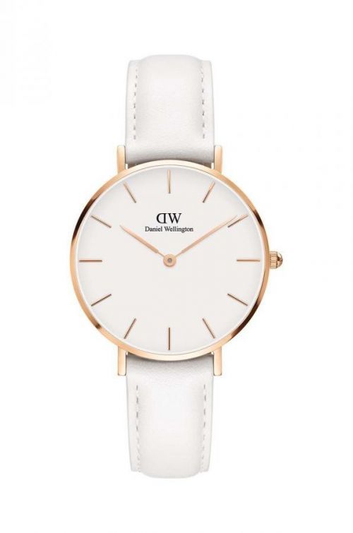 Hodinky Daniel Wellington Petite 32 Bondi růžová barva