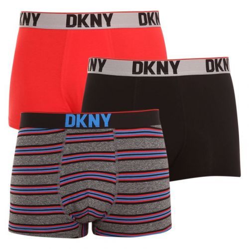 3PACK pánské boxerky DKNY Elkins vícebarevné (U5_6659_DKY_3PKA) M