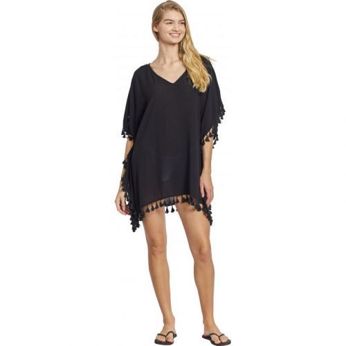 ŠATY LAGACI SOLID V-NECK FRINGED COVER U - L/XL