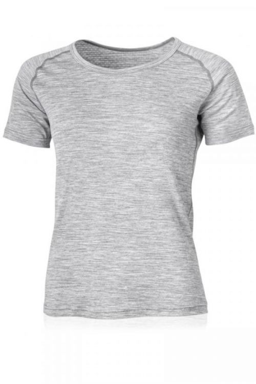 Lasting dámské merino triko TARGA šedé Velikost: S