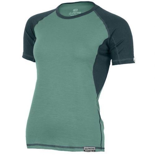 Lasting dámské merino triko ZITA khaki Velikost: S