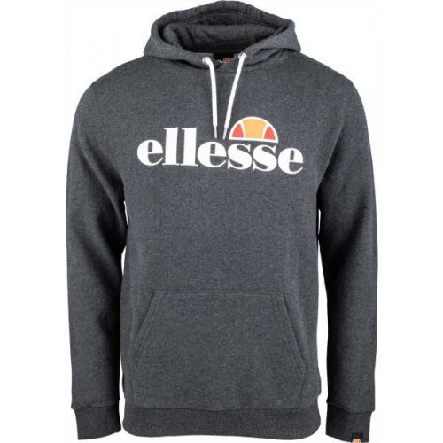 ELLESSE SL GOTTERO OH HOODY Pánská mikina, tmavě šedá, velikost M